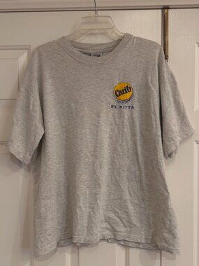 Vintage St. Kitts Carib Beer T-shirt 1990s Size Large